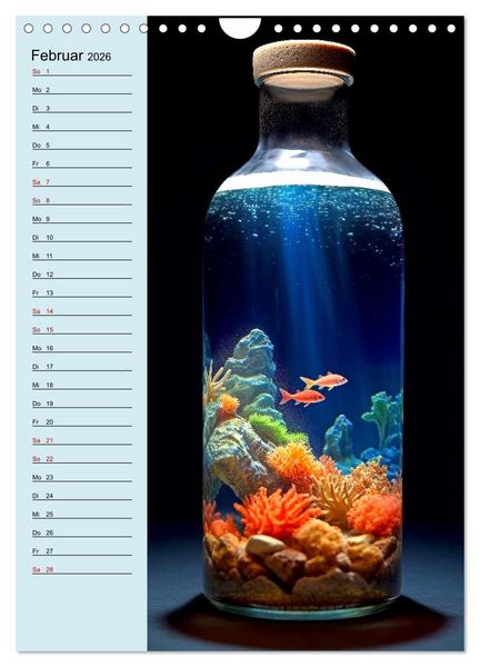 Produktbild: Voll die Flasche (Wandkalender 2026 DIN A4 hoch), CALVENDO Monatskalender