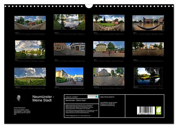 Produktbild: Neum&uuml;nster - Meine Stadt (Wandkalender 2026 DIN A3 quer), CALVENDO Monatskalender