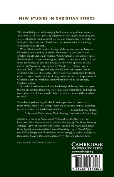 Produktbild: Biology and Christian Ethics