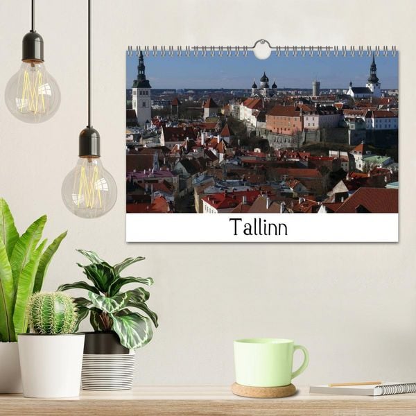 Produktbild: Tallinn (Wandkalender 2026 DIN A4 quer), CALVENDO Monatskalender