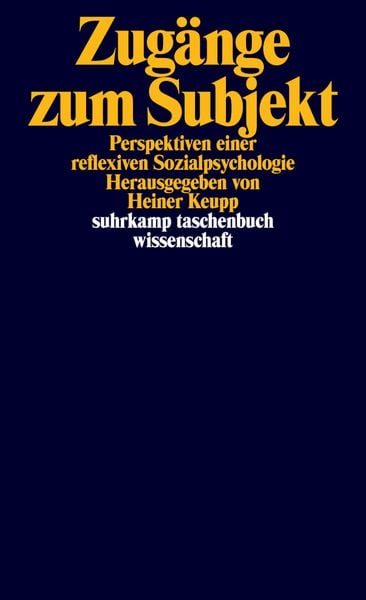 Produktbild: Zug&auml;nge zum Subjekt