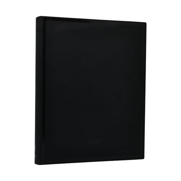 Produktbild: 12-Monatskalender 2027 Black Edition Schlicht Ultra Tages&uuml;berblick