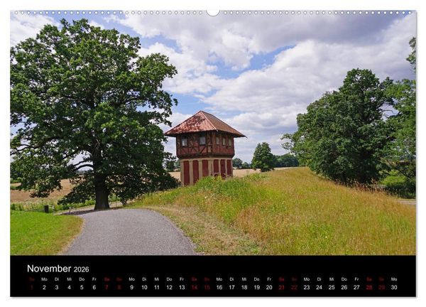 Produktbild: Elberadweg Coswig (Anhalt) (hochwertiger Premium Wandkalender 2026 DIN A2 quer), Kunstdruck in Hochglanz