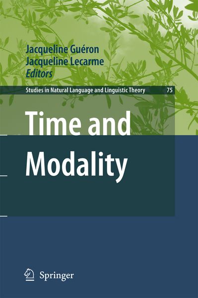 Produktbild: Time and Modality