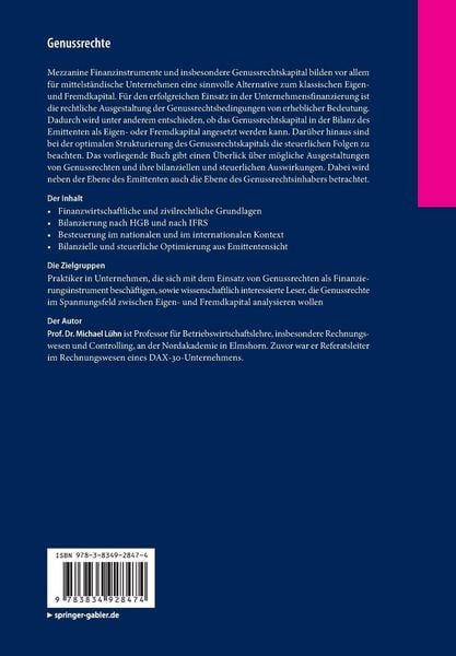 Produktbild: Genussrechte