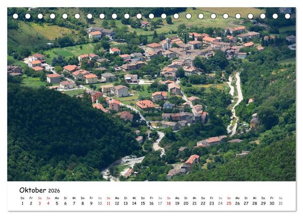 Produktbild: Die Marken, Impressionen aus dem unbekannten Italien (Tischkalender 2026 DIN A5 quer), CALVENDO Monatskalender