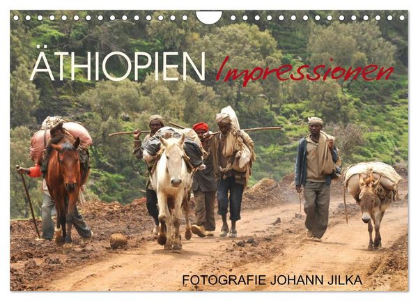 Produktbild: &Auml;thiopien Impressionen (Wandkalender 2026 DIN A4 quer), CALVENDO Monatskalender