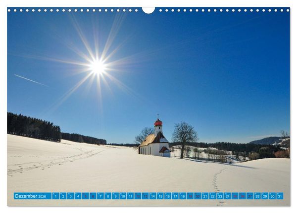 Produktbild: Wo Bayern am sch&ouml;nsten ist (Wandkalender 2026 DIN A3 quer), CALVENDO Monatskalender