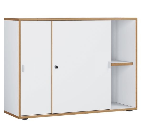 Büroschrank Aktenschrank Schiebetüren Salia 2fach