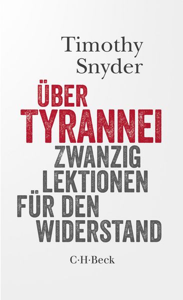 Produktbild: &Uuml;ber Tyrannei