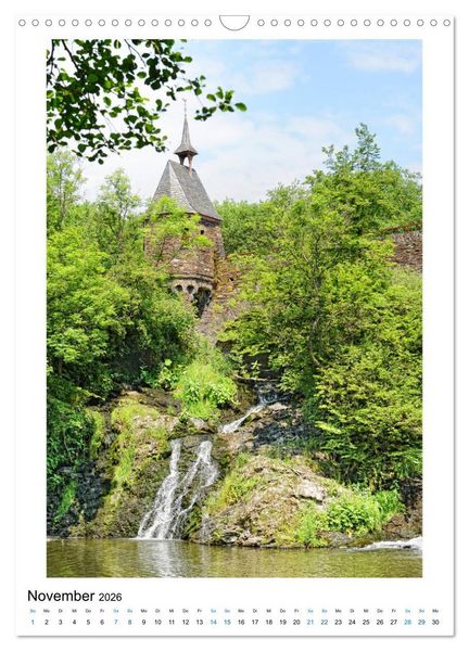 Produktbild: Natur genie&szlig;en - Hunsr&uuml;ck, Mosel und Eifel (Wandkalender 2026 DIN A3 hoch), CALVENDO Monatskalender