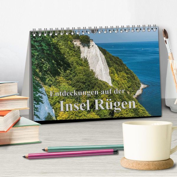 Produktbild: Entdeckungen auf der Insel R&uuml;gen (Tischkalender 2026 DIN A5 quer), CALVENDO Monatskalender