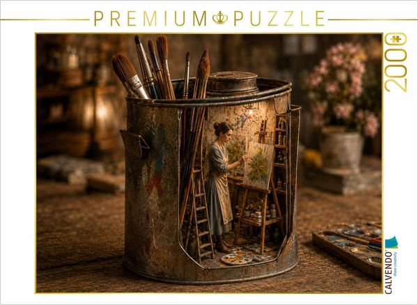CALVENDO Puzzle Im Reich der Farben | 2000 Teile Lege-Größe 90x67cm Foto-Puzzle für glückliche Stunden