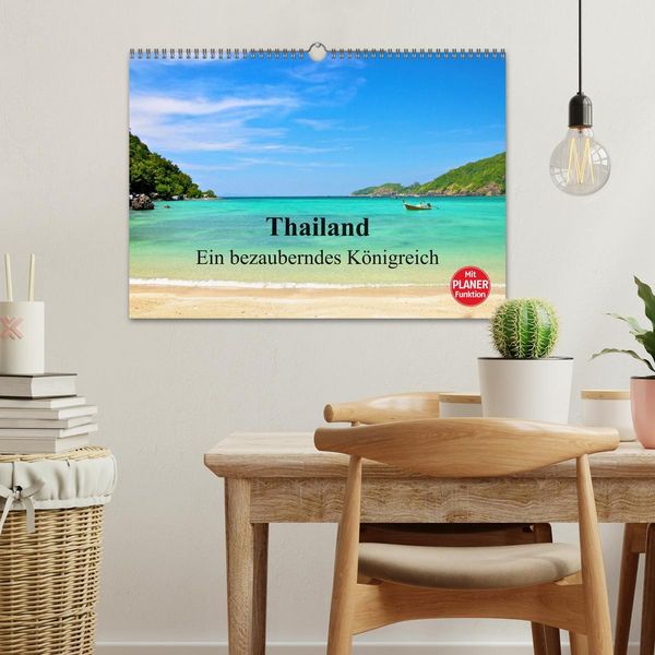 Produktbild: Thailand - Ein bezauberndes K&ouml;nigreich (Wandkalender 2026 DIN A3 quer), CALVENDO Monatskalender
