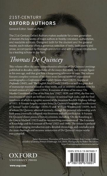 Produktbild: Thomas de Quincey