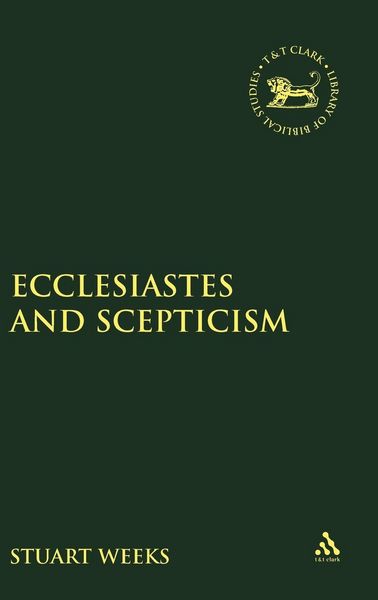 Produktbild: Ecclesiastes and Scepticism