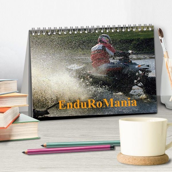 Produktbild: EnduRoMania (Tischkalender 2026 DIN A5 quer), CALVENDO Monatskalender