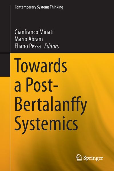 Produktbild: Towards a Post-Bertalanffy Systemics