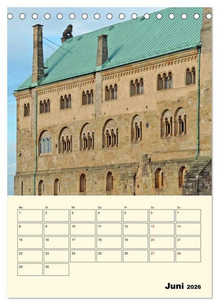 Produktbild: Die Wartburg - Weltkulturerbe in Th&uuml;ringen (Tischkalender 2026 DIN A5 hoch), CALVENDO Monatskalender