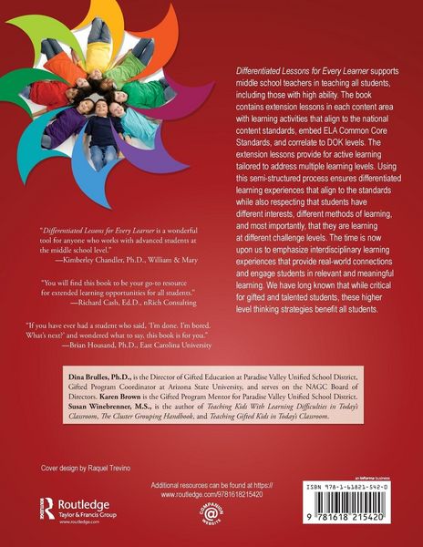 Produktbild: Differentiated Lessons for Every Learner