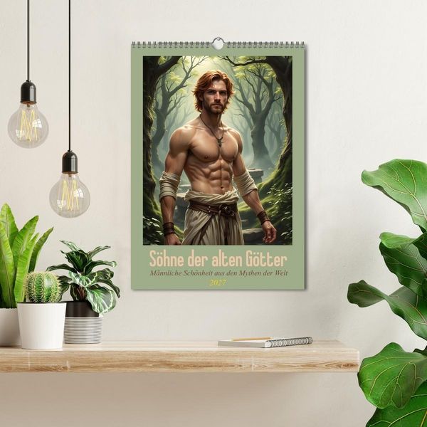 Produktbild: S&ouml;hne der alten G&ouml;tter (Wandkalender 2027 DIN A3 hoch), CALVENDO Monatskalender