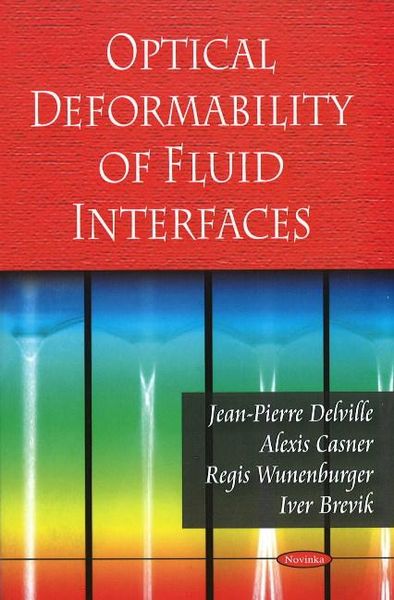 Produktbild: Delville, J: Optical Deformability of Fluid Interfaces