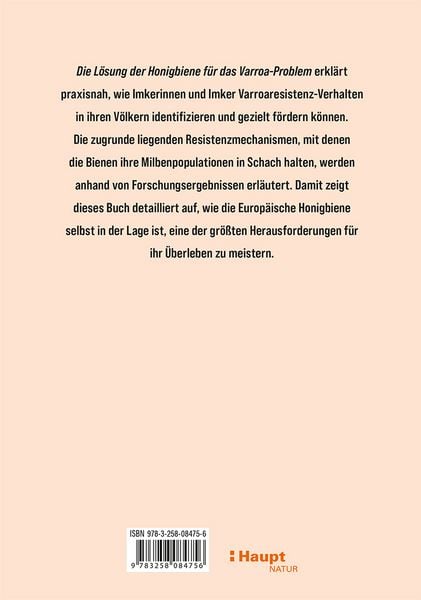 Produktbild: Die L&ouml;sung der Honigbiene f&uuml;r das Varroa-Problem