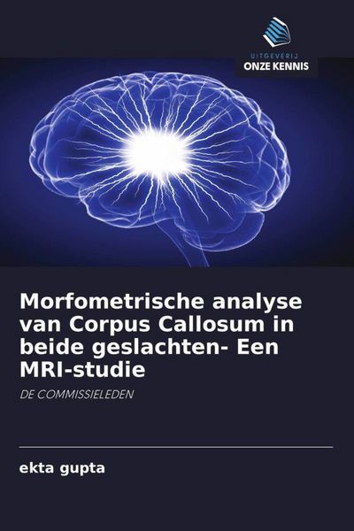 Produktbild: Morfometrische analyse van Corpus Callosum in beide geslachten- Een MRI-studie