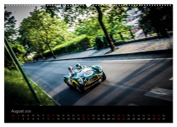 Produktbild: 1000 Meilen (Wandkalender 2026 DIN A2 quer), CALVENDO Monatskalender