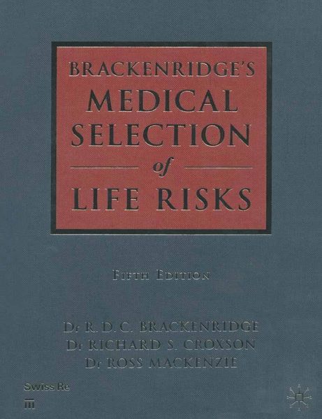 Produktbild: Medical Selection of Life Risks 5th Edition Swiss Re branded