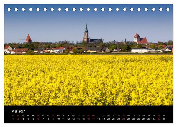 Produktbild: Univerit&auml;ts- und Hansestadt Greifswald (Tischkalender 2027 DIN A5 quer), CALVENDO Monatskalender