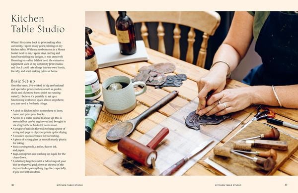 Produktbild: BOTANICAL BLOCK PRINTING HB