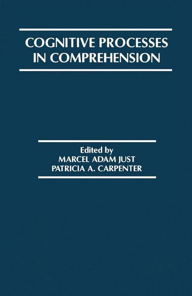 Produktbild: Cognitive Processes in Comprehension