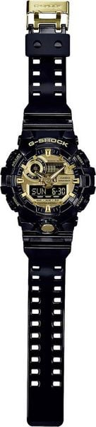 Produktbild: Casio Quarz Armbanduhr GA-710GB-1AER (L x B x H) 57.5 x 53.4 x 18.4 mm Schwarz Geh&auml;usematerial=Harz Material (Armband)=Harz
