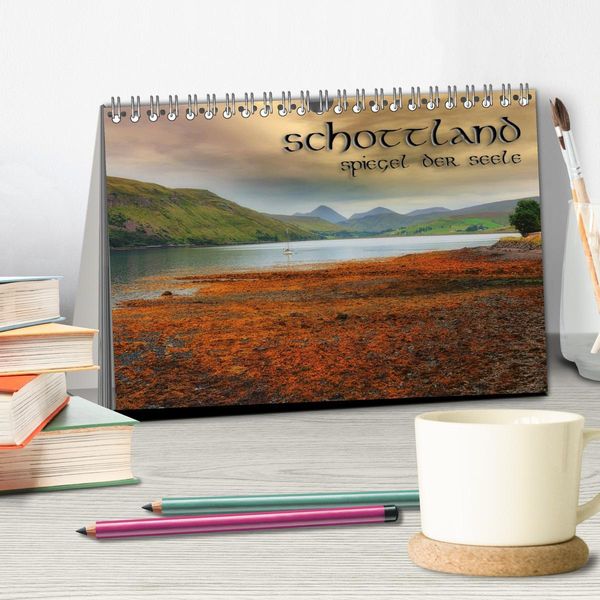 Produktbild: Schottland - Spiegel der Seele (Tischkalender 2026 DIN A5 quer), CALVENDO Monatskalender