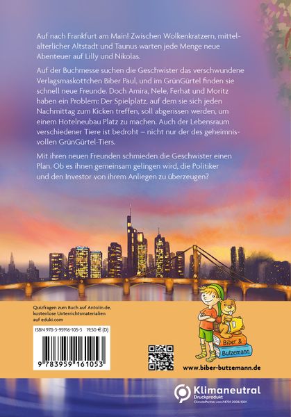 Aufregung im GrünGürtel - Lilly und Nikolas in Frankfurt am Main