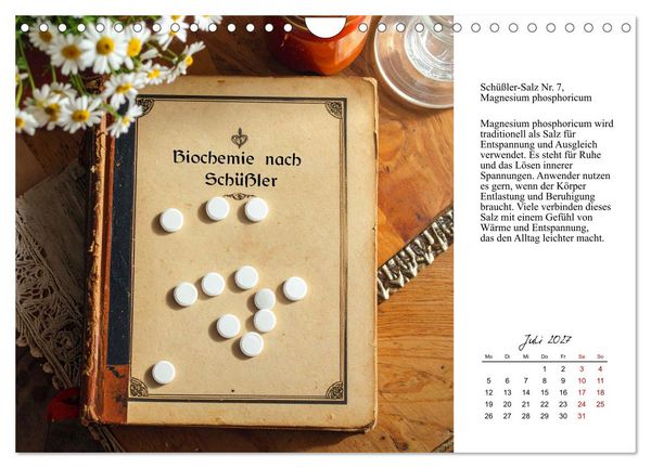 Produktbild: Die Kraft der Mineralbalance (Wandkalender 2027 DIN A4 quer), CALVENDO Monatskalender