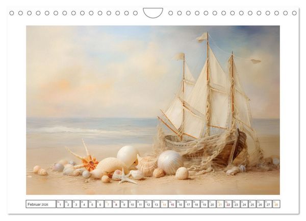Produktbild: Meerestr&auml;ume (Wandkalender 2026 DIN A4 quer), CALVENDO Monatskalender