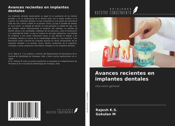 Produktbild: Avances recientes en implantes dentales