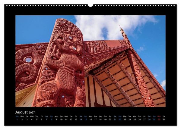 Produktbild: New Zealand - The most beautiful places (High Quality Premium Wall Calendar 2027 DIN A2 landscape),CALVENDO 12 Month Wall Calendar
