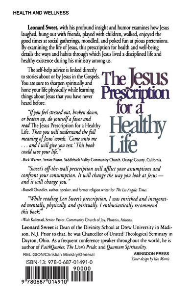 Produktbild: The Jesus Prescription for a Healthy Life