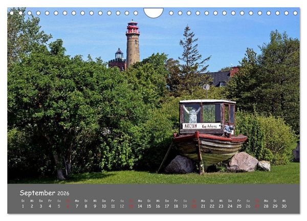 Produktbild: R&uuml;gen &ndash; Insel der Superlative (Wandkalender 2026 DIN A4 quer), CALVENDO Monatskalender