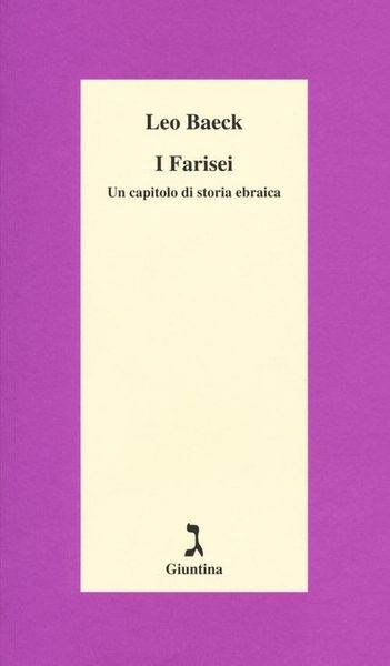 Produktbild: I farisei. Un capitolo di storia ebraica