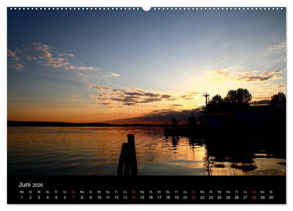Produktbild: Usedom 2026 (Wandkalender 2026 DIN A2 quer), CALVENDO Monatskalender