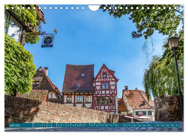 Produktbild: Quer durch Ulm (Wandkalender 2026 DIN A4 quer), CALVENDO Monatskalender