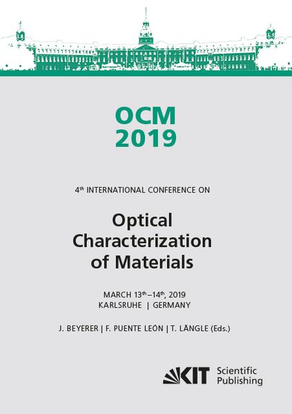 Produktbild: OCM 2019 - Optical Characterization of Materials : Conference Proceedings