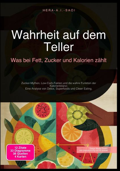 Produktbild: Wahrheit auf dem Teller: Was bei Fett, Zucker und Kalorien z&auml;hlt