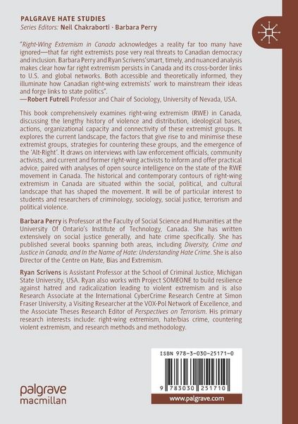 Produktbild: Right-Wing Extremism in Canada