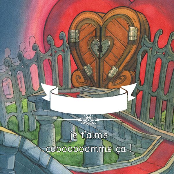 Produktbild: Je t'aime cooooooomme &ccedil;a ! - illustr&eacute; par Johan Walder
