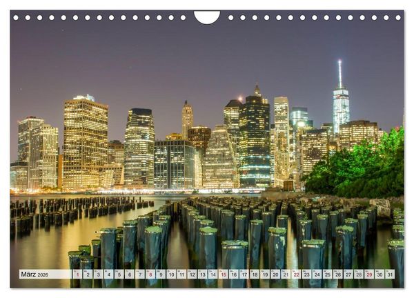Produktbild: New York - Momente (Wandkalender 2026 DIN A4 quer), CALVENDO Monatskalender